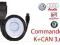 VAG K+CAN COMMANDER 3.6 LICZNIK PIN IMMO TACHO +CD