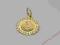 Medalik złoty pr.585 Matka Boska WYPRZEDAŻ