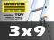 Drabiny drabina aluminiowa 3x9 stopni BAYERSYSTEM
