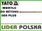 WIERTŁO DO BETONU SDS PLUS 6x110mm YT-4162 YATO