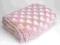 Koc, pled 130x170 cm, blady róż, prezent na swieta