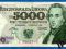 PRL  5.000 zł 1982 Seria L  stan - z obiegu