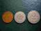 zestaw monet  5 groszy z 1938 20 i 50 groszy 1923