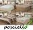 NARZUTA narzuty DWUSTRONNE 220x240 + 2x40x40