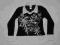Czarny sweter z koszulą C&amp;A 146cm 152cm 10-12L