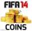FIFA 14 Ultimate Team PS3 Coins monety FUT 10k 50k