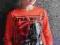 Bluzka WADER chłopięca STAR WARS czerwona 146