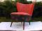 UROCZY FOTEL KLUBOWY DESIGN # ART - DECO # USZAK !