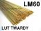LUT TWARDY mosiężny  mosiądz  LUTOWANIA  LM60  3,0