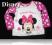 DISNEY BLUZECZKA OD PIŻAMKI Z MINNIE R. 98 2-3L