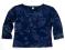 ZARA  niebieska  W KWIATOWE WZORY   11/12lat
