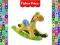 FISHER PRICE ŻYRAFA ŻYRAFKA NA BIEGUNACH BBW07