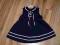 (9) Sukienka granatowa rozm 86