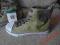 B 441...TRAMPKI TENISÓWKI BUTY SPORTOWE KHAKI  33