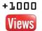 1000 Wyświetlenia YouTube 100% Realne BEZPIECZNE