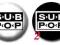 SUB POP Grunge  - Przypinka, przypinki