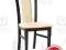 BODI KRZESŁA DREWNIANE BEŻOWE VENGE ORZECH