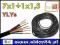 KABEL PRZEWÓD SAMOCHODOWY YLYs 7x1+1x1,5mm2 10851