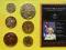AUSTRALIA -ZESTAW MONET -KOMPLET -PIĘKNY -ZŁOCONA