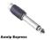 Hama Redukcja - Adapter Jack 6,3mm - RCA Cinch