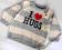 Sweterek I love HUGS H&amp;M r.74