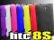 htc Windows 8S_Oryginalne etui RUBBERslim + Folia