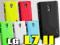 LG L7 II_P710_Oryginalne etui RUBBERslim + Folia