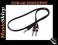 KABEL 1,5m 2 x JACK MONO / JACK STEREO (20922)