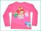 BLUZKA DŁUGI RĘKAW ANGRY BIRDS RÓŻ  ROZM 146