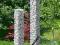 GABION obelisk ozdobny KAMIENNA KOLUMNA słupek 175