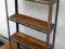 Regał industrial vintage, loft, stal i drewno
