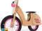 PRINCE LIONHEART ROWEREK BIEGOWY DREWNO Skuter róż