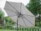 SOLIDNY PARASOL OGRODOWY 3M ŁAMANY GRAY IMPORTER