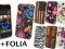 Etui gumowe FLOWER CASE HTC DESIRE 300 +FOLIA