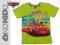 T-shirt CARS Disney LICENCJA NOWOŚĆ! limonkowy 122