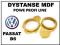 VW PASSAT B6 DYSTANSE GŁOŚNIKOWE MDF IMPREGNOWANE