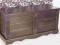 SKRZYNIA KUFER palisander postarzana 102x46x38
