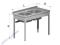 ZLEW 2 KOMOROWY NIERDZEWNY 1000X600X850 MM,WROCŁAW