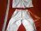 KIMONO JUDO KARATE 130 CM + PAS 200 CM DLA DZIECKA