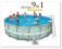 Basen Ogrodowy Intex 54926+pompa piaskowa 549x132