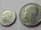 GŁOWA KOBIETY srebro 2 zł i 5 zł 1933 rok