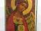 IKONA - ANIOŁ STRÓŻ ZŁOCENIA RAMA DEDYKACJA 26 cm