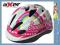 aXer KASK TĘCZA regulowany COOL Rower Rolki rozm.M