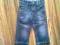 spodnie jeansowe topolino, h&amp;m 74, 6-9 m-c