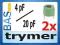 Trymer 4pF - 20pF ____ 2 sztuki