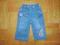 Spodnie jeans GEORGE na 6 - 9 m-cy