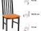 Krzesło KT6 Krzesła Stół Ława KajaMeble Okazja !!!