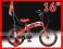Polski ROWEREK 16 TURBO F1 Extra ROWER +PROWADNIK