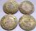 Piękne 4 monety 3 krajcarowe Sankt Polten ! BCM !