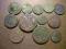 12 starych monet miedzianych